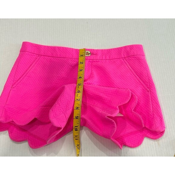 Lilly Pulitzer Shorts Women’s Size 00 Color Pink The Buttercup Stretch 5” Inseam - Picture 12 of 12